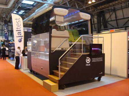Projecto iBUS | Protótipo apresentado na Feira Coach & Bus 2011