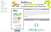 Banner do site Ciência@Bragança