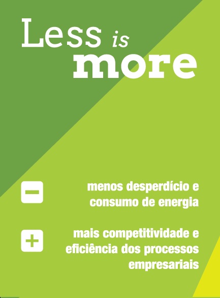 Cartaz do projeto Less is More