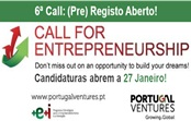 Portugal Ventures abre Sexta Call For Entrepreneurship