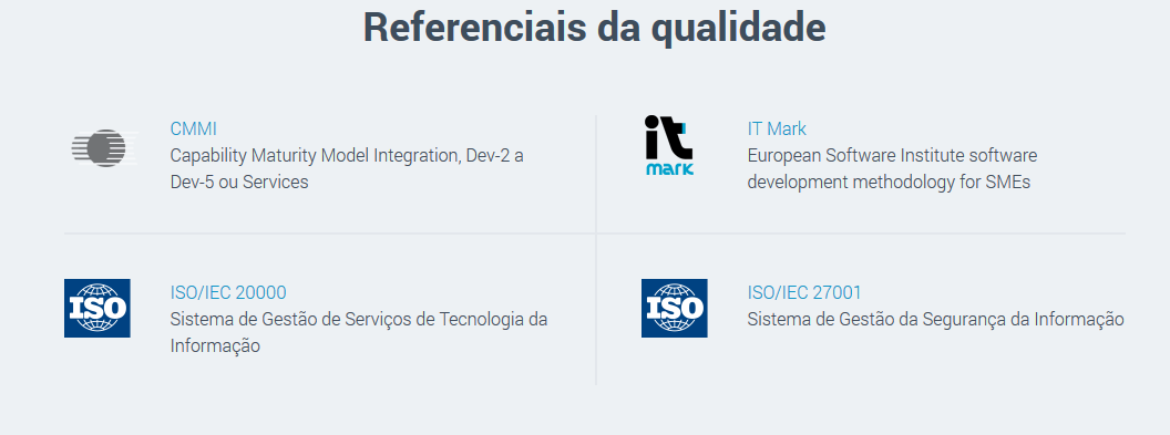 Referencias da Qualidade